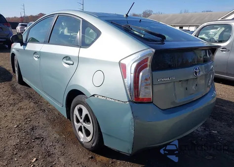 2015 Toyota Prius Two from USA, damaged, VIN JTDKN3DUXF1889353